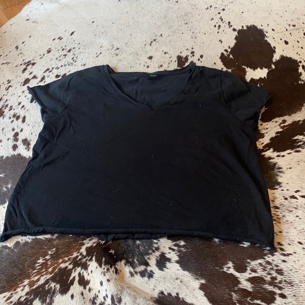 Black Crop Top